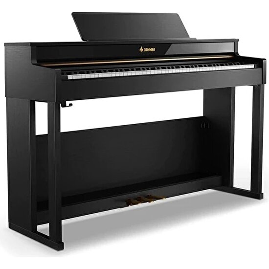 Donner DDP-400 Premium Upright Dijital Piyano Siyah
