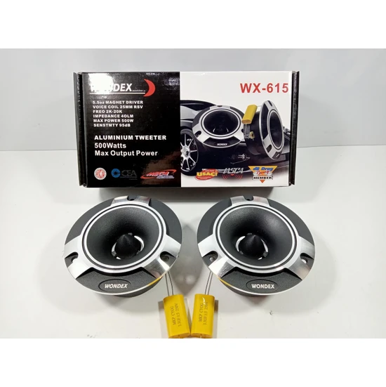 WONDEX Dome Tweeter 10CM – 500W 10CM Dome Tweeter – Tiz 10CM