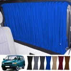 Oto Pandami Volkswagen T4 - Transporter / Caravelle Uzun Şase 1990-2003 Uyumlu Mavi Raylı Oto Perde Takımı