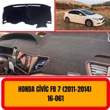 A3D Torpido Koruma Honda Civic Fb7 Ön Göğüs / Panel / Torpido Koruması - Kılıfı - Halısı