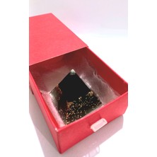 My MSL Shungite Taşından  Yapılma 3cm'lik Radyasyon Emicisi Prizma
