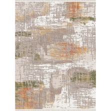 İpek Halı Ipek Yolluk Halısı Modern 100X200 Safarin 7708A Bej