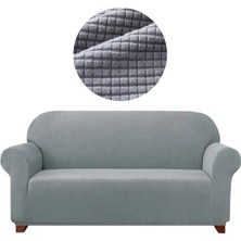 Furkan Ticaret Likrali Koltuk, Kanepe, Çekyat Örtüsü 3 Kişilik Koltuk Örtüsü Lastikli, Pitikare Desen