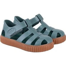 Igor Çocuk Sandalet S10291 231 Salvıa Yeşil PVC Malzeme Kız Çocuk İçin Kaymaz ve Suya Dayanıklı