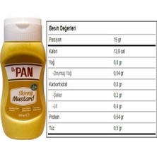 Dr. Pan Skinny Mustard Şeker İlavesiz Hardal Sos 260 gr + Smoked Skinny Bbq Şeker İlavesiz Enerjisi  Tütsü Aromalı Barbekü Sos 260 gr