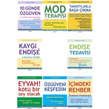 İçimdeki Rehber - 10 Günde Özgüven - Özgüveni Keşfedin - Mod Terapisi - Kaygı ve Endişe - 8 Kitap Set