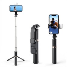 Deanb LED Işıklı Tripod Kablosuz Selfie Çubuğu, Tripod Standı