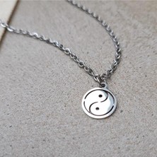 Pier Gümüş Çelik Erkek Kolye