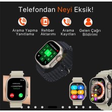 Teknazo Hk 8 Pro Max 49MM Super Amoled Ekran 2.12 Inç Tüm Cihazlara Uyumlu Akıllı Saat