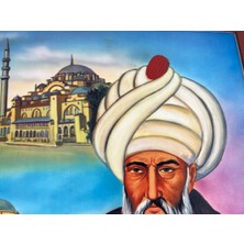 Ony Yapım Çerçeveli Türk Büyükleri Mimar Sinan Tablosu