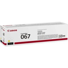 Canon CRG-067 Orjinal Toner Sarı / LBP-631CW - LBP-633CDW - MF-651CW - MF-655CDW - MF-655CX - MF-657CDW