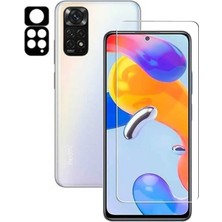 Apsuwa Xiaomi Redmi Note 11 Pro Kmaera Lens Koruyucu + Ekran Koruyucu 3 Adet