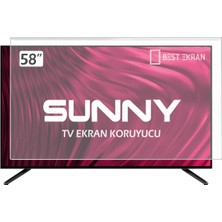 Best Ekran Sunny SN58LEDJ203 Tv Ekran Koruyucu - Sunny 58" Inç Tv Ekran Koruyucu