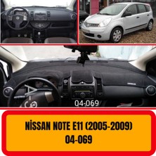 A3D Torpido Koruma Nissan Note E11 2005-2009 Ön Göğüs / Panel /  Torpido Koruması - Kılıfı - Halısı