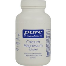 Pure Encapsulations Calcium Magnesium (Citrate) 90 Kapsül