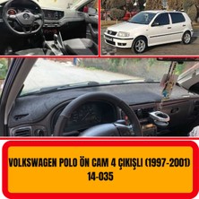 A3D Torpido Koruma Volkswagen Polo 1997-2001 ( 4 Havalandırma Delikli ) Ön Göğüs /  Torpido Koruması - Kılıfı - Halısı