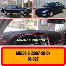 A3D Torpido Koruma Mazda 6 2007-2013 Ön Göğüs / Panel /  Torpido Koruması - Kılıfı - Halısı- a3d -3d