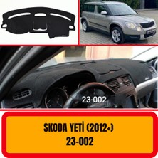A3D Torpido Koruma Skoda Yeti 2012+ Ön Göğüs / Panel /  Torpido Koruması - Kılıfı - Halısı