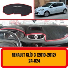 A3D Torpido Koruma Renault Clio 3 2010-2012 Ön Göğüs / Panel /  Torpido Koruması - Kılıfı - Halısı