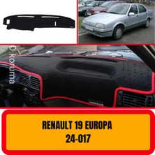 A3D Torpido Koruma Renault 19 Europa Ön Göğüs / Panel /  Torpido Koruması - Kılıfı - Halısı