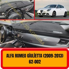 A3D Torpido Koruma Alfa Romeo Giulietta 2009 - 2013 Ön Göğüs / Panel /  Torpido Koruması - Kılıfı - Halısı