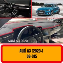 A3D Torpido Koruma Audi A3 2020+ Ön Göğüs / Panel /  Torpido Koruması - Kılıfı - Halısı