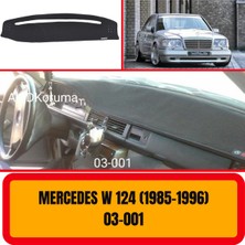 A3D Torpido Koruma Mercedes - Benz W124 1985-1996 Ön Göğüs / Panel /  Torpido Koruması - Kılıfı - Halısı