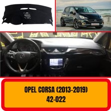 A3D Torpido Koruma Opel Corsa 2013 - 2019 Ön Göğüs / Panel /  Torpido Koruması - Kılıfı - Halısı