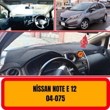 A3D Torpido Koruma Nissan Note E12 Ön Göğüs / Panel /  Torpido Koruması - Kılıfı - Halısı