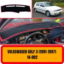 A3D Torpido Koruma Volkswagen Golf3 1991-1997 Ön Göğüs / Panel /  Torpido Koruması - Kılıfı - Halısı