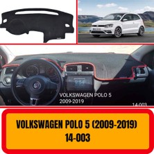 A3D Torpido Koruma Volkswagen Polo 2009-2019 Ön Göğüs / Panel /  Torpido Koruması - Kılıfı - Halısı