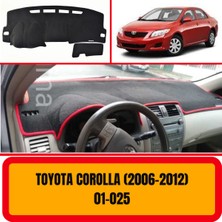 A3D Torpido Koruma Toyota Corolla E140 Europe 2006-2012 Ön Göğüs / Panel /  Torpido Koruması - Kılıfı - Halısı