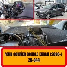 A3D Torpido Koruma Ford Coruier Double Ekran 2020+ Ön Göğüs / Panel /  Torpido Koruması - Kılıfı - Halısı