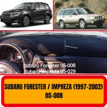 A3D Torpido Koruma Subaru Forester 1997-2002 Ön Göğüs / Panel /  Torpido Koruması - Kılıfı - Halısı