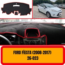 A3D Torpido Koruma Ford Fiesta 2008-2017 Ön Göğüs / Panel /  Torpido Koruması - Kılıfı - Halısı