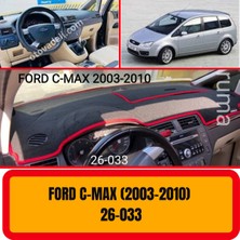 A3D Torpido Koruma Ford C-Max 2002-2010 Ön Göğüs / Panel /  Torpido Koruması - Kılıfı - Halısı