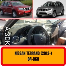 A3D Torpido Koruma Nissan Terrano 2013+ Ön Göğüs / Panel /  Torpido Koruması - Kılıfı - Halısı