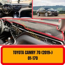 A3D Torpido Koruma Toyota Camry 70 ( 2019 + ) Ön Göğüs / Panel /  Torpido Koruması - Kılıfı - Halısı