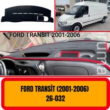 A3D Torpido Koruma Ford Transit 2001-2006 Ön Göğüs / Panel /  Torpido Koruması - Kılıfı - Halısı