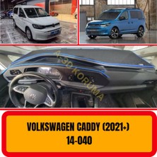 A3D Torpido Koruma Volkswagen Caddy 2021+ Ön Göğüs / Panel /  Torpido Koruması - Kılıfı - Halısı