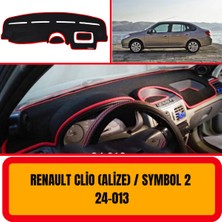 A3D Torpido Koruma Renault Clio Alize Symbol - 2 Ön Göğüs / Panel /  Torpido Koruması - Kılıfı - Halısı