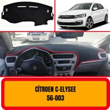 A3D Torpido Koruma Citroen C-Elysee Ön Göğüs / Panel /  Torpido Koruması - Kılıfı - Halısı