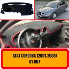 A3D Torpido Koruma Seat Cordoba 2001-2008 Ön Göğüs / Panel /  Torpido Koruması - Kılıfı - Halısı