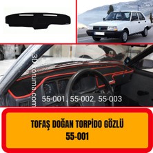 A3D Torpido Koruma Tofaş Doğan Torpido Gözlü Ön Göğüs / Panel /  Torpido Koruması - Kılıfı - Halısı