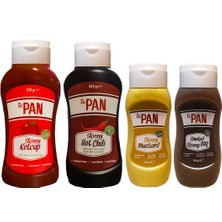 Dr. Pan Skinny Sos ( Ketçap - Chili - Hardal - Barbekü ) Set