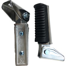 Alkan Motosiklet Üniversal Aliminyum Arka Basamak