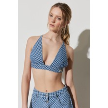 Wrangler Regular Fit Normal Kesim %100 Pamuk Askılı Açık Mavi Jean Bralet