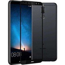 Heptek İletişim Huawei Mate 10 Lite Tam Kaplayan Tamperli Cam Kavisli Tam Korumalı (Davin 5d)