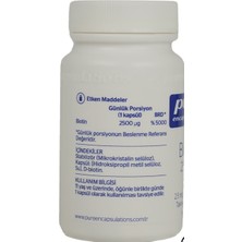 Pure Encapsulations Biotin 2.5 Mg 60 Kapsül