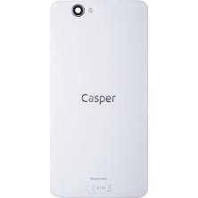 Casper Vıa V5 Arka Kapak Batarya Pil Kapağı - Beyaz